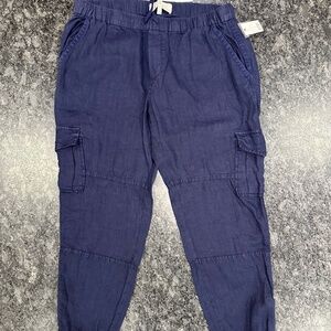 New Joie Argine Navy Jogger Pants - size L